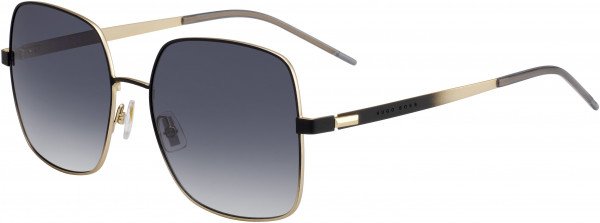 HUGO BOSS Black Boss 1160/S Sunglasses, 0I46 Black Gold