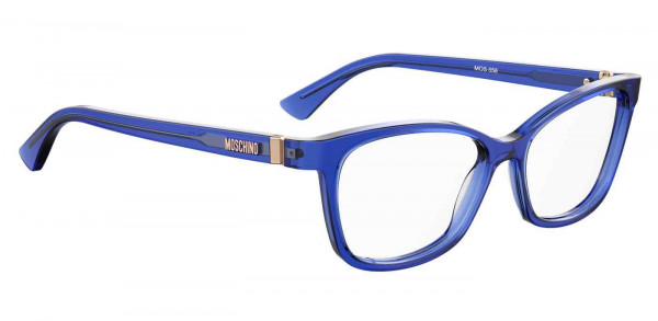 Moschino MOS558 Eyeglasses, 0PJP BLUE