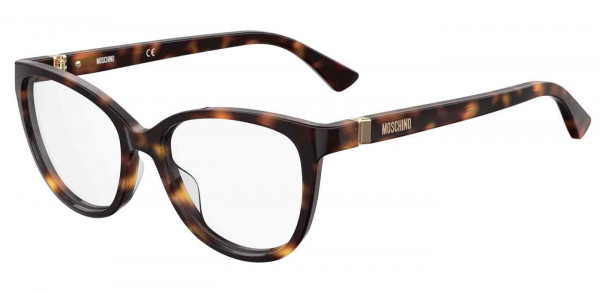 Moschino MOS559 Eyeglasses, 0086 HAVANA