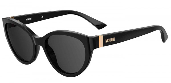 Moschino MOS065/S Sunglasses, 0807 BLACK