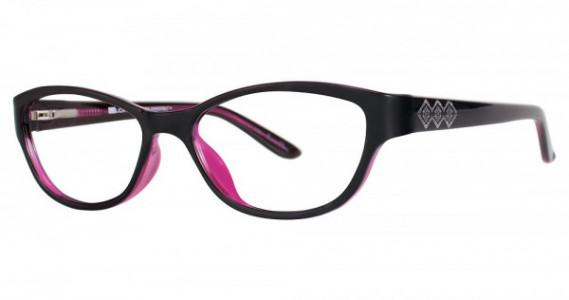 Gloria Vanderbilt Gloria By Gloria 4046 Eyeglasses, 240 Black Pink