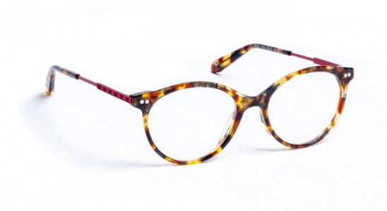 J.F. Rey PA074 Eyeglasses, DEMI/RED (9030)