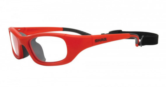 Shaquille O’Neal SHAQ EYE GEAR 102Z Eyeglasses, 162 Red/Black