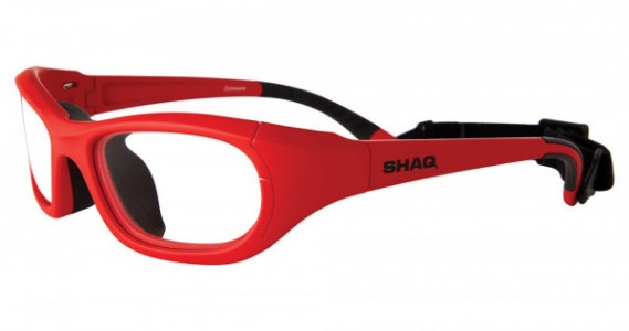 Shaquille O’Neal SHAQ EYE GEAR 103Z Eyeglasses, 162 Red/Black