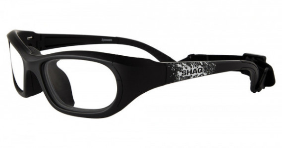 Shaquille O’Neal SHAQ EYE GEAR 103Z Eyeglasses, 174 BLK W/WHITE SPLAT