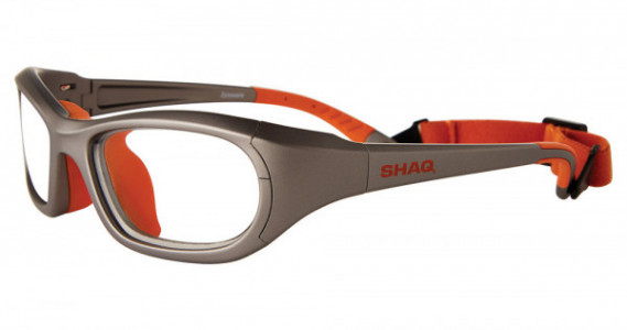 Shaquille O’Neal SHAQ EYE GEAR 103Z Eyeglasses, 178 Grey Prl/Org