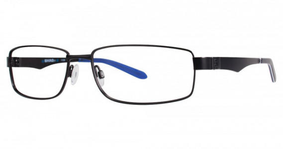 Shaquille O’Neal Shaquile O&#39;Neal 110M Eyeglasses, 021 Black