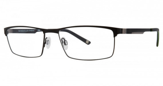 Shaquille O’Neal Shaquille O&#39;Neal 145M Eyeglasses, 021 Black