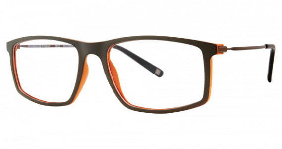 Shaquille O’Neal Shaquille O&#39;Neal 151Z Eyeglasses, 178 Grey/Orange