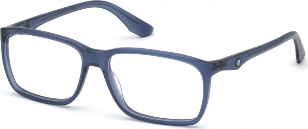 BMW Eyewear BW5005 Eyeglasses, 091 - Matte Light Blue / Matte Light Blue