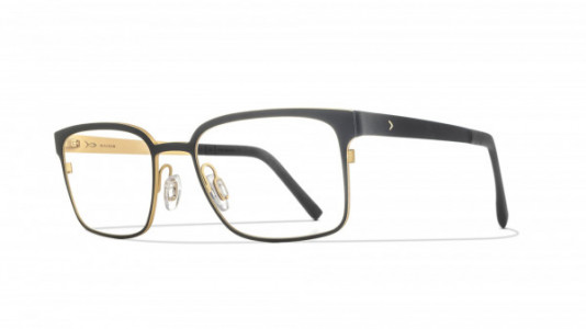 Blackfin Blake Eyeglasses, C1111 - Black/Gold