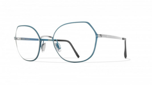Blackfin Claire Eyeglasses, C1187 - Green/Silver