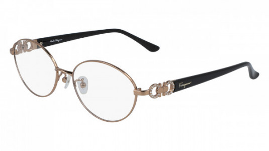 Ferragamo SF2541RA Eyeglasses, (705) SHINY BRONZE