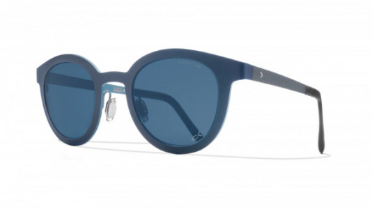 Blackfin Bayham Sunglasses, C1341 - Blu Navy/Blue (Solid Blue)
