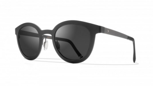 Blackfin Bayham Sunglasses, C1342P - Black/Gray (Polarized Solid Smoke)