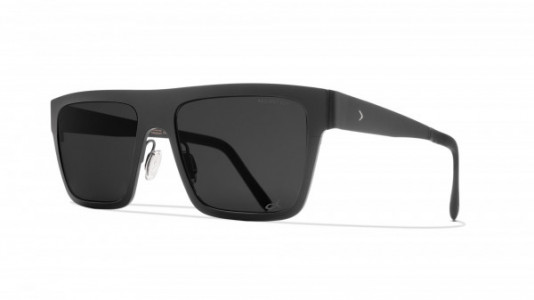 Blackfin Walden Sunglasses, C1333 - Black/Gray (Solid Smoke)