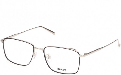 Bally BY5027-D Eyeglasses, 016 - Shiny Palladium