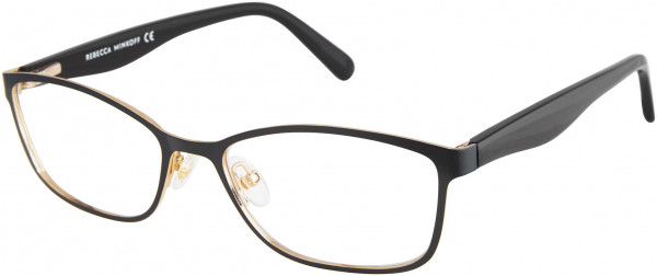 Rebecca Minkoff Lark 5 Eyeglasses, 0I46 Black Gold