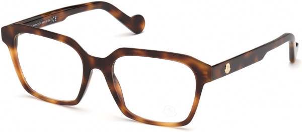 Moncler ML5099 Eyeglasses, 052 - Dark Havana