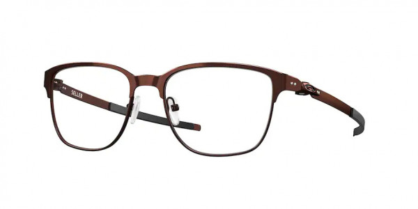 Oakley OX3248 SELLER Eyeglasses, 324805 SELLER BRUSHED GRENACHE (RED)