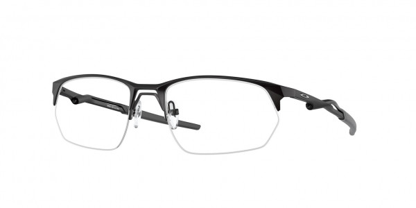 Oakley OX5152 WIRE TAP 2.0 RX Eyeglasses, 515201 WIRE TAP 2.0 RX SATIN BLACK (BLACK)