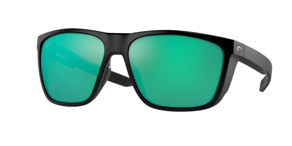 Costa Del Mar 6S9012 FERG XL Sunglasses, 901206 FERG XL 11 MATTE BLACK GREEN M (BLACK)