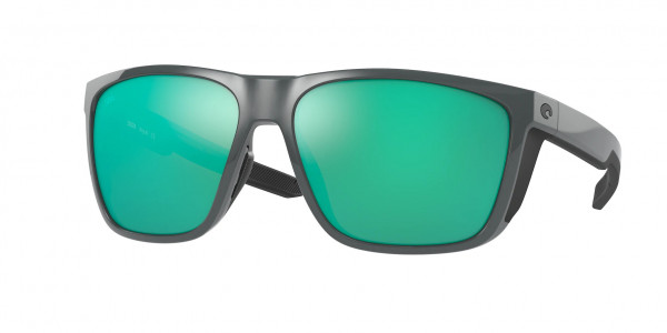 Costa Del Mar 6S9012 FERG XL Sunglasses, 901209 FERG XL 298 SHINY GRAY GREEN M (GREY)