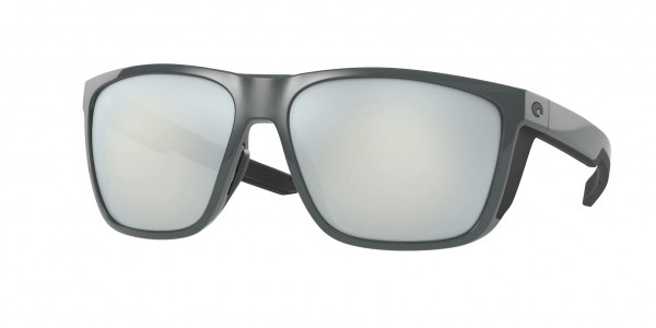 Costa Del Mar 6S9012 FERG XL Sunglasses, 901210 FERG XL 298 SHINY GRAY GRAY SI (GREY)