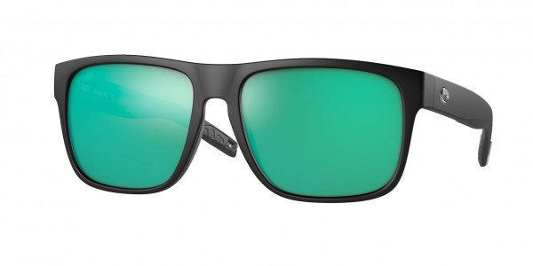 Costa Del Mar 6S9013 SPEARO XL Sunglasses, 901302 SPEARO XL 11 MATTE BLACK GREEN (BLACK)