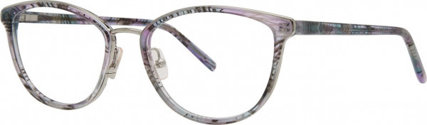 Vera Wang V578 Eyeglasses, Lilac Mist