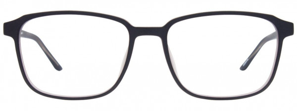 Cargo C5057 Eyeglasses, 090 - Matt Black & Grey (inisde)