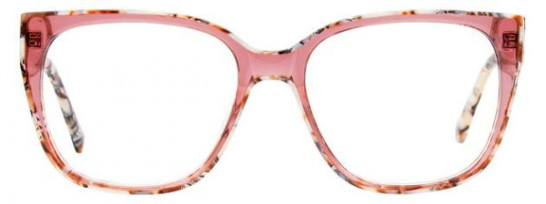 Paradox P5081 Eyeglasses, 030 - Crystal Light Pink & Beige Marbled/Beige Marbled
