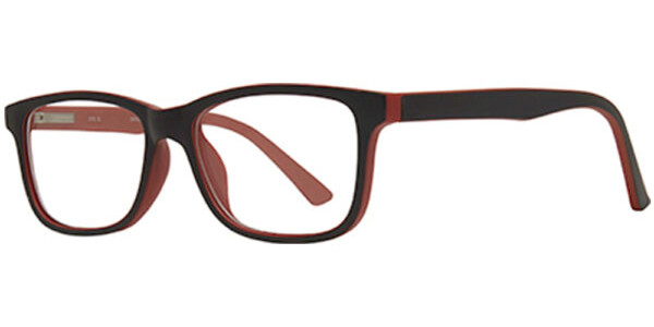 Stylewise SW530 Eyeglasses, Black-Red