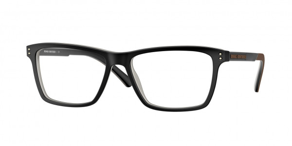Brooks Brothers BB2048 Eyeglasses, 6014 BLACK LAMINATE (BLACK)