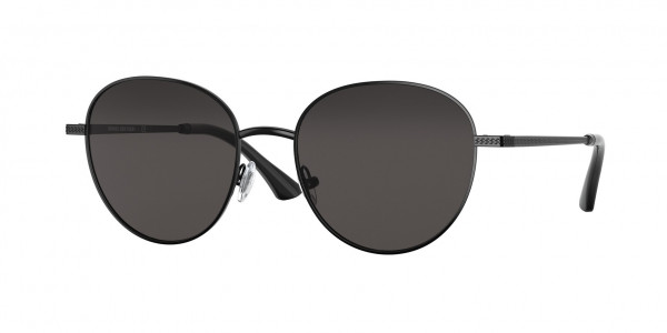 Brooks Brothers BB4059 Sunglasses, 100987 MATTE BLACK SOLID DARK GREY (BLACK)