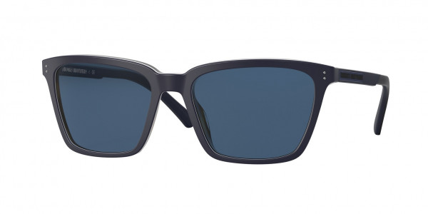Brooks Brothers BB5043 Sunglasses, 614755 NAVY LAMINATE SOLID DARK NAVY (BLUE)