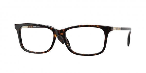 Burberry BE2337 FLEET Eyeglasses, 3002 FLEET DARK HAVANA (BROWN)
