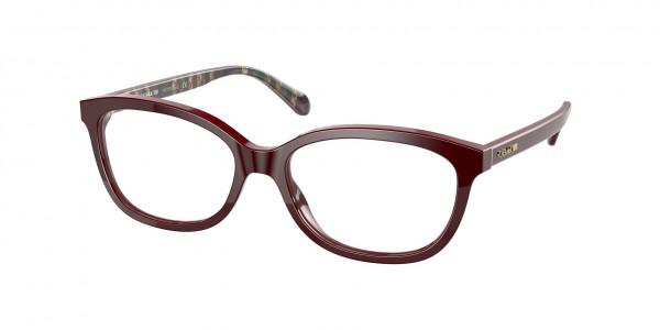Coach HC6173F Eyeglasses, 5479 OXBLOOD (RED)