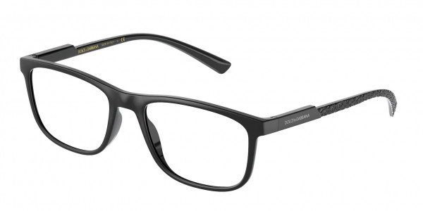 Dolce & Gabbana DG5062 Eyeglasses, 2525 MATTE BLACK (BLACK)