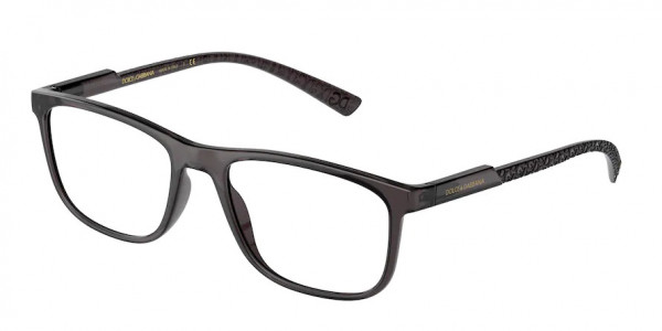 Dolce & Gabbana DG5062 Eyeglasses, 504 TRANSPARENT GRAY (GREY)