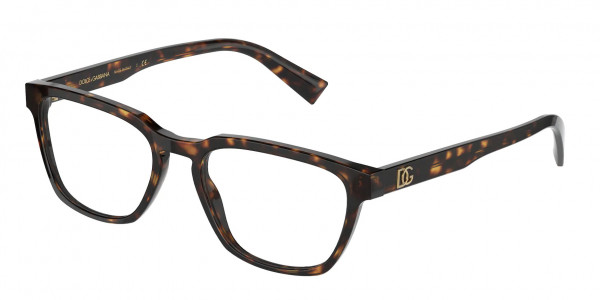 Dolce & Gabbana DG3333 Eyeglasses, 502 HAVANA (HAVANA)