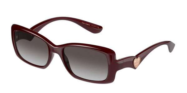 Dolce & Gabbana DG6152 Sunglasses, 32858G TRANSPARENT BORDEAUX (BORDEAUX)