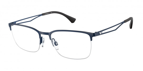 Emporio Armani EA1116 Eyeglasses, 3018 MATTE BLUE (BLUE)