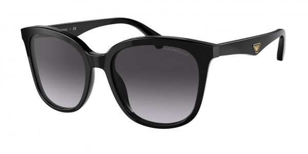 Emporio Armani EA4157 Sunglasses, 50178G BLACK GRADIENT GREY (BLACK)