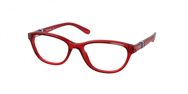 Ralph Lauren Children PP8542 Eyeglasses, 5458 SHINY OPAL RED (RED)