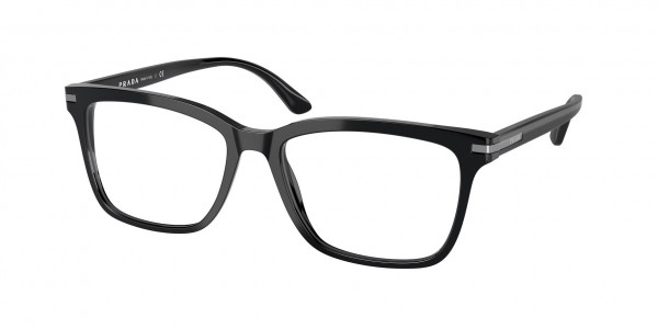 Prada PR 14WV Eyeglasses, 1AB1O1 BLACK