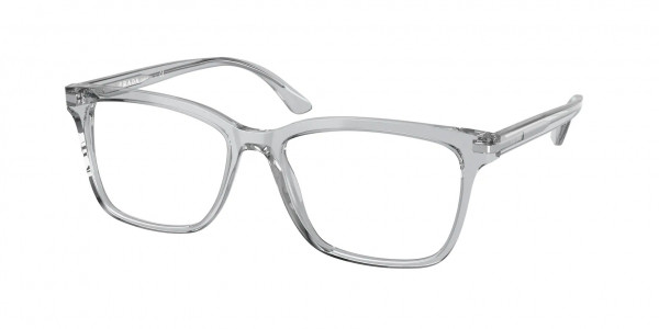 Prada PR 14WV Eyeglasses, U431O1 CRYSTAL GREY (GREY)