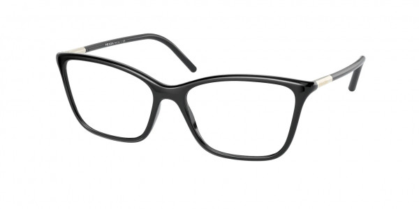 Prada PR 08WV Eyeglasses, 1AB1O1 BLACK
