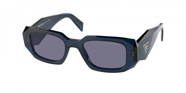 Prada PR 17WS Sunglasses, 08Q420 BLUE CRYSTAL (BLUE)