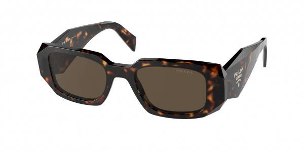 Prada PR 17WS Sunglasses, 2AU8C1 TORTOISE BROWN (TORTOISE)